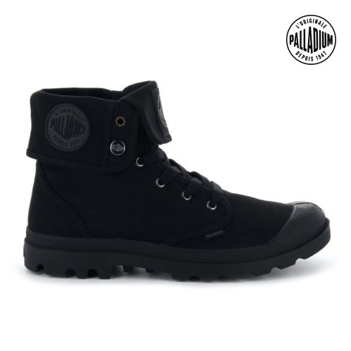 Pánské Boty Palladium Baggy Černé | CZ WLA-93X